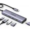Bild von Ugreen USB-C Hub (USB-C, 5 Ports), Dockingstation + USB Hub, Grau