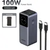 Bild von Ugreen Fast Charging Powerbank (12000 mAh, 100 W, 44.40 Wh), Powerbank, Grau, Schwarz