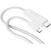 Bild von Targus USB Typ C   HDMI (2.50 m), Videokabel, Weiss