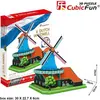 Bild von Cubicfun PUZZLE 3D-Holländer-Windmühle Kit XL (71 Teile)