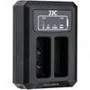 Bild von JJC Olympus DCH BLS5 USB Dual Battery Charger (voor Olympus BLS 1/BLS 5/BLS 50) (Kamera Akku Ladegerät), Kamera Stromversorgung, Schwarz