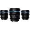 Bild von Sirui Nightwalker 24 35+55mm T1.2 S35 MF Cine Lens Bundle X-Mount (Fujifilm X, APS-C / DX, Vollformat), Objektiv, Schwarz