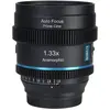 Bild von Sirui 20mm T1.8 1.33X S35 AF Anamorphic Objektiv (Nikon Z-Mount, Blue Flare) (Nikon Z, APS-C / DX), Objektiv, Schwarz