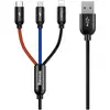 Bild von Baseus Three Primary Colors 3-in-1 (1.20 m, USB 2.0), USB Kabel