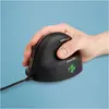 Bild von R-Go Tools Rgohe (Kabelgebunden), Maus, Silber, Schwarz