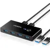 Bild von Ugreen 2 In 4 Out Sharing Switch Box, KVM Switch, Schwarz