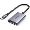 Bild von Ugreen USB-C Card Reader CM401 (USB-C 3.2 Gen 1), Speicherkartenlesegerät, Grau, Silber, Schwarz
