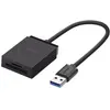 Bild von Ugreen 2 in 1 Kartenleser (USB 3.0), Speicherkartenlesegerät, Schwarz