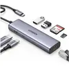 Bild von Ugreen USB Hub 3.0 (USB-C, 7 Ports), Dockingstation + USB Hub, Silber