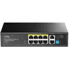 Bild von Cudy Switch (GS1010P) (10 Ports), Netzwerk Switch, Schwarz