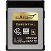 Bild von Exascend Essential (128 GB, CFexpress Typ B), Speicherkarte, Grau, Schwarz