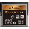 Bild von Exascend CFast Card 2.0 128GB R550/W530 Essential Serie (Neuheit) (128 GB, CFast 2.0), Speicherkarte, Schwarz