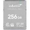 Bild von Exascend CFexpress 4.0 Type-B (Essential Pro) 256GB (256 GB, CFexpress Typ B), Speicherkarte, Schwarz