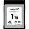 Bild von Exascend CFexpress 4.0 Type B Element Pro Series 1TB (ES119833) (1000 GB, CFexpress Typ B), Speicherkarte, Grau