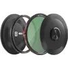 Bild von Freewell Magnetic filter V2 Series VND/CPL 3-7 Stops (82 mm, ND- / Graufilter, Polarisationsfilter), Objektivfilter, Schwarz