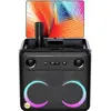 Bild von Ikarao Karaokebox Break X2 (8 h), Bluetooth Lautsprecher, Schwarz