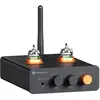 Bild von Fosi Audio GR40 Röhren-DAC   Kopfhörer & Preamp   USB/Opt/Koax (USB-DAC, aptX, Bluetooth), Kopfhörerverstärker, Schwarz