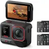 Bild von Insta360 Ace Pro 2 Dual Battery Bundle (30p, Bluetooth, WLAN), Action Cam, Schwarz