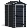 Bild von NSH Nordic, Gartenhaus + Gartenschrank, Skur Palram - Canopia SKYLIGHT 2,1 m2 midnatsgrå (540-150)