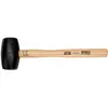 Bild von Bahco, Hammer, Gummihammer mit Holzstiel, 250 g (290 g)