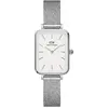 Bild von Daniel Wellington, Armbanduhr, Quadro Sterling White, Silber, (Analoguhr)