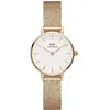Bild von Daniel Wellington, Armbanduhr, Classic Petite Melrose White (24 mm), Rosa, (Analoguhr, 24 mm)