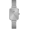 Bild von Daniel Wellington, Armbanduhr, Quadro Pressed Unitone Silver, Silber, (Analoguhr, 22 mm)