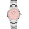 Bild von Daniel Wellington, Armbanduhr, Iconic Link Blush Silver (28 mm), Silber, (Analoguhr, 28 mm)