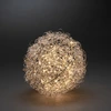 Bild von KONSTSMIDE LED Drahtball, 30 cm mit 160 warmweißen Dioden, 4,5V, Innen, transparentes Kabel