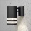 Bild von Konstsmide, Fassadenbeleuchtung, Aussenwandleuchte Halogen GU10 (GU10, IP44)