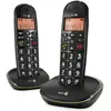 Bild von Doro PhoneEasy100w duo, Telefon, Schwarz