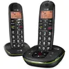 Bild von Doro PhoneEasy 105WR Duo, Telefon, Schwarz