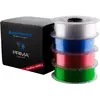 Bild von Prima Creator EasyPrint PETG Value Pack - 1.75mm - 4x 500 g Total 2 kg - Clear Rose Light Blue (1.75 mm, 2000 g), 3D Filament, Transparent, Rosa, Blau, Grün