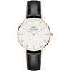 Bild von Daniel Wellington, Armbanduhr, Classic Petite Sheffield, Gold, Weiss, Schwarz, (Analoguhr, 32 mm)