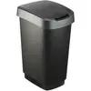 Bild von Rotho Twist, Abfalleimer, Schwarz, Grau