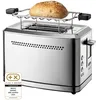 Bild von Solis Flex- Toaster m. Brötchenaufsatz (Typ 8004) Edelstahl Zwei-Schlitz Toaster