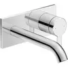 Bild von Duravit, Duscharmatur + Badewannenarmatur, Einhebel-Waschtischmischer C.1 Unterputz, Ausladung 174mm chrom