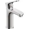 Bild von Duravit, Duscharmatur + Badewannenarmatur, Einhebel-Waschtischmischer B.1 S ohne Zugstangen-Ablaufgarnitur chrom