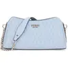 Bild von Guess, Damen, Handtasche, Betula Top Zip Shoulder Bag, Blau
