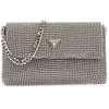 Bild von Guess, Damen, Handtasche, Zalina Mini Flap Clutch, Grau