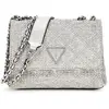 Bild von Guess, Damen, Handtasche, Giully Ii Mini 2 Comp Cvrt Flp, Silber