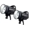 Bild von Elinchrom Five Monolight Dual Kit (Set, 522 Ws), Studioblitz, Schwarz
