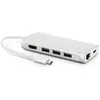 Bild von LMP 14368 (USB-C, 8 Ports), Dockingstation + USB Hub, Silber