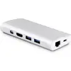 Bild von LMP Travel Dock (USB-C, 9 Ports), Dockingstation + USB Hub, Silber