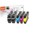Bild von Peach, Druckerpatrone, Spar Plus Tintenpatronen, kompatibel zu Brother LC-3213 (BK, C, M, Y)