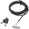 Bild von Dicota Sec. Cable Nano Lock Ultra Slim Keyed, slot, Notebook Security, Silber, Schwarz
