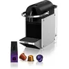Bild von De'Longhi Nespresso Pixie, Kapselmaschine, Silber, Schwarz, Grau