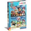 Bild von Clementoni Puzzle PAW Patrol, 2x60st. (60 Teile)