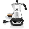 Bild von Bialetti Easy Timer 6 Tasse, Espressokocher, Silber