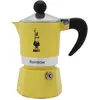 Bild von Bialetti Rainbow Aluminium, Espressokocher, Gelb
